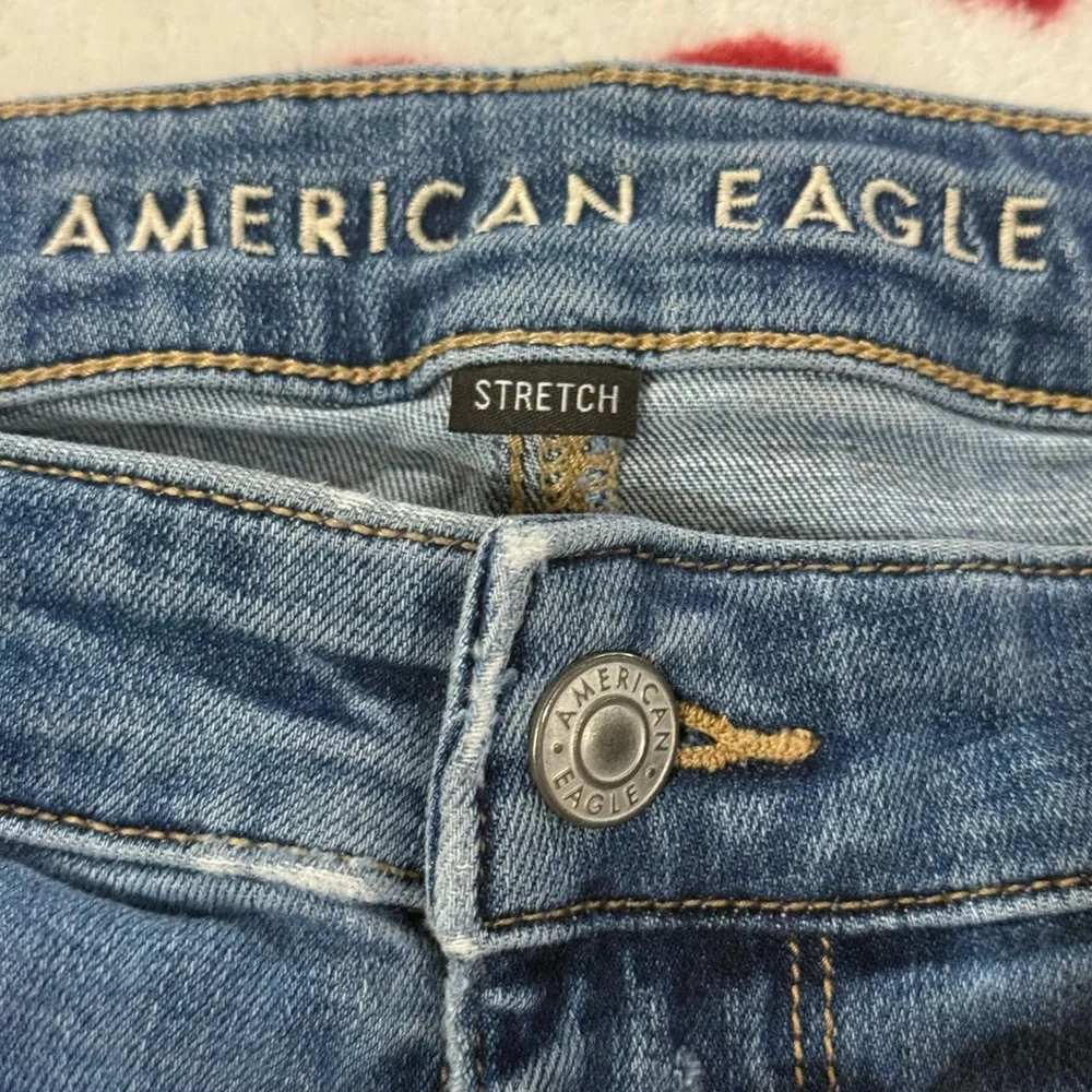 American Eagle Outfitters Blue Denim Flare Jeans
